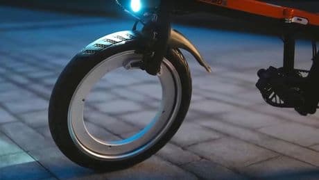 La tendencia de las ruedas sin radios llega a las bicis plegables