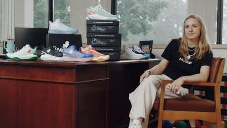 A W.N.B.A. Star Loves These Sneakers. She Gets Fined for Wearing Them.