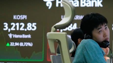 Asian shares charge higher after US stocks rally to records on hopes for interest rate cuts