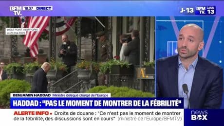Taxes Trump : le ministre de l'Europe sur BFMTV - 24/05