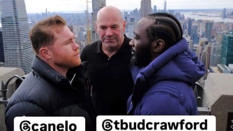 Canelo Alvarez vs Terence Crawford in another twist as UFC boss Dana White says he IS promoting super-fight