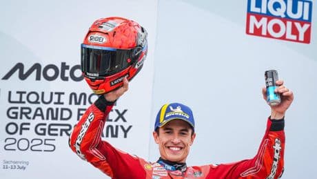 Marc Márquez, sin rival en Sachsenring