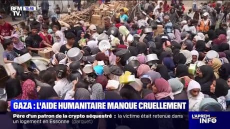 L'aide humanitaire manque cruellement dans la bande de Gaza