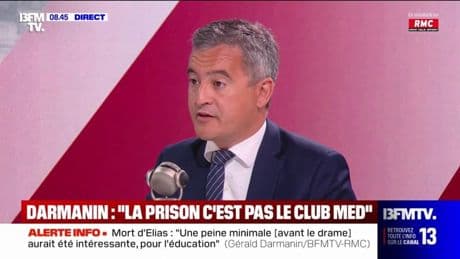 Aménagements de peine: "Quelque chose qui n'a pas marché", pour Gérald Darmanin