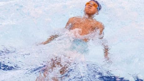 Learn to Swim lessons in Lanarkshire teaching kids how to be safer in and around water