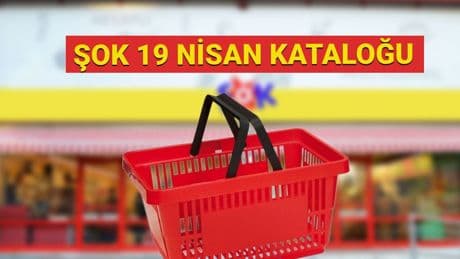 ŞOK Aktüel Kataloğu 19 Nisan cumartesi: Ankastre set, blender, çay makinesi geliyor