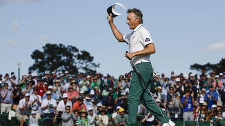 Auf Wiedersehen to an Augusta auld yin as Langer takes his final Masters bow