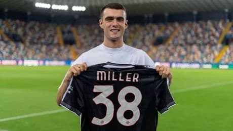 Udinese star Lennon Miller ready to 'get stuck into Serie A' as former Motherwell ace awaits debut