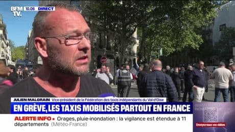 Nouvelle tarification des transports sanitaires: "Ça nous fait perdre 33% de chiffre d'affaires", alerte un chauffeur de taxi
