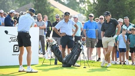Junior PGA Championship winner makes Charlie Woods feelings clear after meltdown