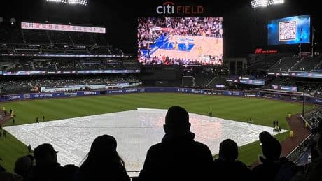 Mets-Brewers opener postponed with rain in forecast, will be made up in doubleheader