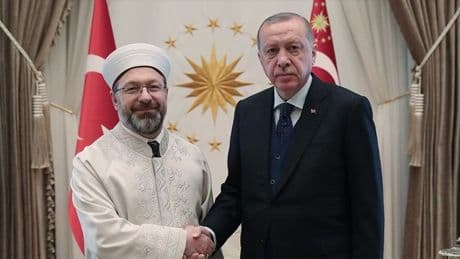 Erdoğan’dan Erbaş’a:  8 yıl ne çabuk geçti