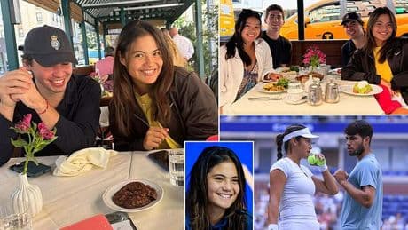 Revealed: Identity of mystery man in Emma Raducanu's cosy Instagram photos, after posts from her New York hotel sparked romance rumours