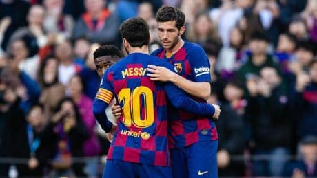 Sergi Roberto, ex capitán del Barça, sobre el vestuario culé: “Siempre se han hecho muchas bromas. Llenaban las taquillas con cacao o ponían una bomba fétida en el coche y Piqué era el peor”