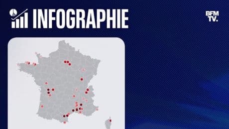 CARTE. Canicule: plusieurs records mensuels de températures battus ces derniers jours en France