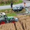 Rettungseinsatz in Baden-Württemberg: Traktor überschlägt sich – zwei Kinder schwer verletzt