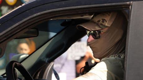 ICE agents wearing masks add new levels of intimidation, confusion during L.A. raids