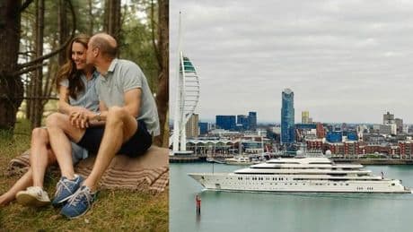 Kate, William e le vacanze di lusso in Grecia: mistero sullo yacht dello sceicco (da 396 milioni) che li avrebbe ospitati con figli e nonni