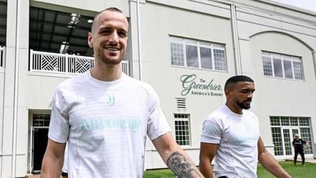 Juve, primo allenamento in USA: Bremer presente, Tudor osserva tutti