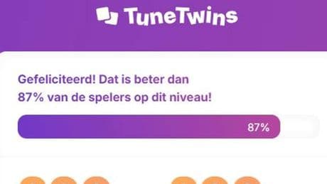 TuneTwins test je muzikale geheugen