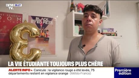 "Sans job étudiant, je ne pense pas que tu peux t'en sortir": les étudiants confrontés à une vie toujours plus chère