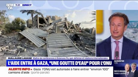 L'Onu autorisée à faire entrer "environ 100" camions d'aide humanitaire à Gaza