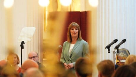 Rachel Reeves’s Mansion House speech ignored the one thing everyone was thinking about