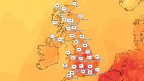 UK expecting north/south weather divide as temperatures to rocket again in some regions