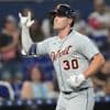 Johnston's two-run homer in 11th lifts Marlins to 6-4 win over Tigers