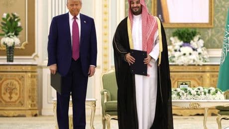 Donald Trump accepts 'world's most expensive gift' at start of Middle East state visit