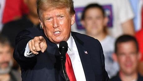 Trump, Paskalya mesajında muhaliflerine ağır ifadeler kullandı