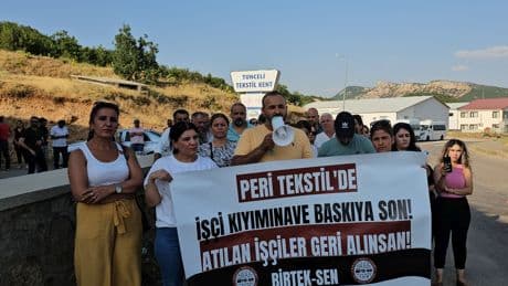 Dersim'de 17 işçi işten atıldı: Sendika müzakere çağrısında bulundu