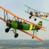 Erstmals am Himmel über dem Havelland: Oldtimer-Flieger tanzen bei der Kunstflug-WM