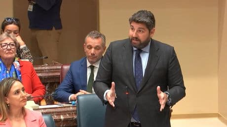 López Miras pide una reunión con Sánchez para "poner freno al atropello que supone el recorte del trasvase Tajo-Segura"