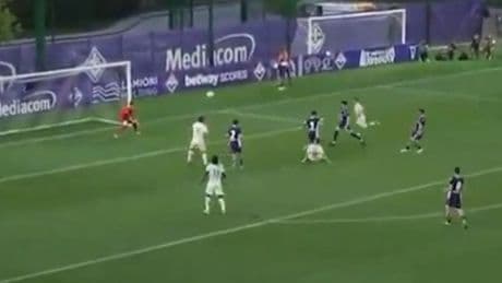 Edin Dzeko'dan Fiorentina'da ilk maçta nefis gol!