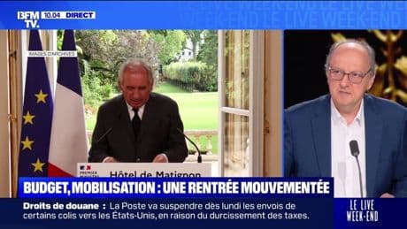 Budget, mobilisation : une rentrée mouvementée - 23/08