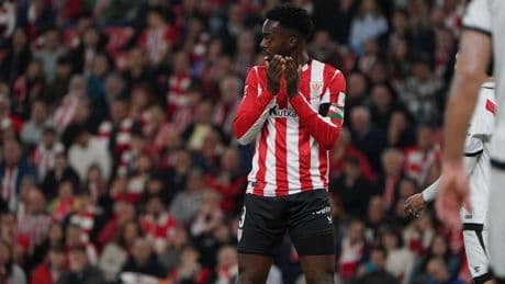 Iñaki Williams sufre «pequeñas molestias» en el isquio