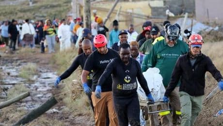 Inondations hivernales en Afrique du Sud : le bilan grimpe à 78 morts