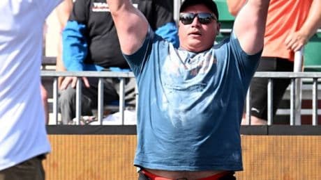 Little-known former rugby star Rayno Nel, 30, makes history as he wins World’s Strongest Man in FIRST YEAR competing