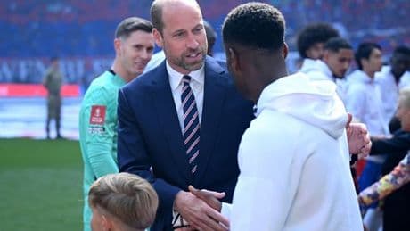 Prince William betrays 'true feelings' after appearing 'glum' at FA Cup final