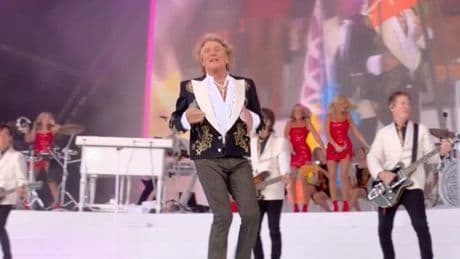 Rod Stewart at Glastonbury LIVE as rocker plays legends slot after Kneecap jibes