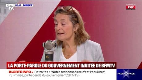 Israël-Palestine: "L'objectif de la France est d'arriver à cette solution à deux États”, déclare Sophie Primas