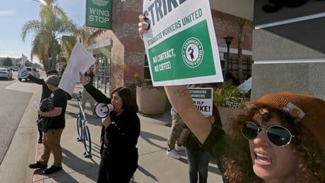 Starbucks and unionized baristas locked in a wage standoff
