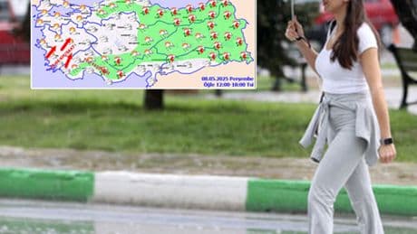 Meteoroloji'den flaş uyarı! 6 bölgede sağanak!