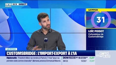 Le Pitch : CustomsBridge, l'import-export à l'IA - 29/04