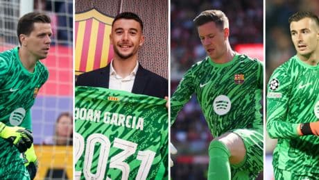 La renovación de Szczesny agita la movida de la portería del Barça