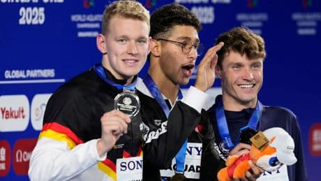 Schwimm-WM in Singapur: Schwarz glänzt mit Silber - Beste Schwimm-Bilanz seit 2009