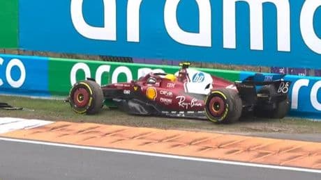 Lewis Hamilton crashes out of Dutch GP moments after telling radio message