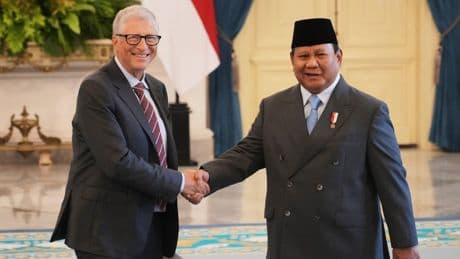 Bill Gates meets Indonesian leader to discuss health and sustainable development initiatives