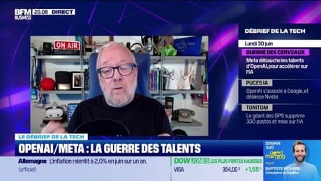 OpenAI/Meta : la guerre des talents - 30/06